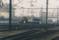 
CFL '3611' SNCB '1343' at Luxembourg Station, 2002 - 2006